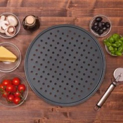 Lot De 5 Plaques à Pizza -Cuisine Ustensiles Magasin b29803550fed40d383bec720d304016b 1