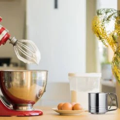 2x Tamis Pour Farine Manuels Acier Inox -Cuisine Ustensiles Magasin b8bce74a4b484346bf14fc6a4b631809