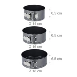 Lot De 3 Moules à Charnière -Cuisine Ustensiles Magasin bae531f2e7b9475aadf4a8d4ed8dbd36