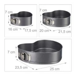 Moule à Manqué Cœur Set 3 15 Moule à Manqué Cœur Set 3 -Cuisine Ustensiles Magasin bd5ee2d37f9148eeba17685b45aef036