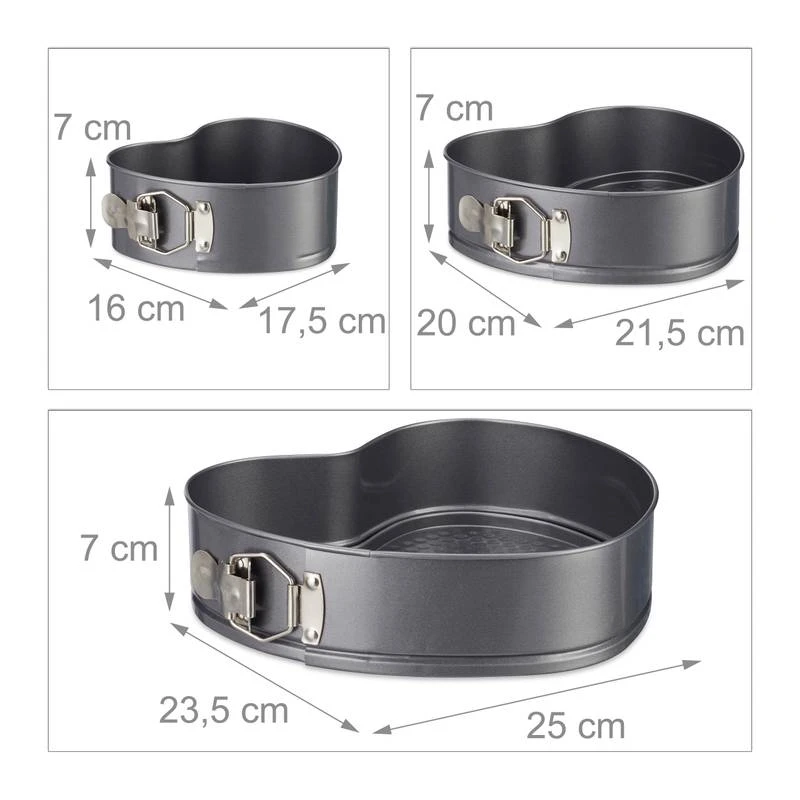 Moule à Manqué Cœur Set 3 9 Moule à Manqué Cœur Set 3 – Image 7