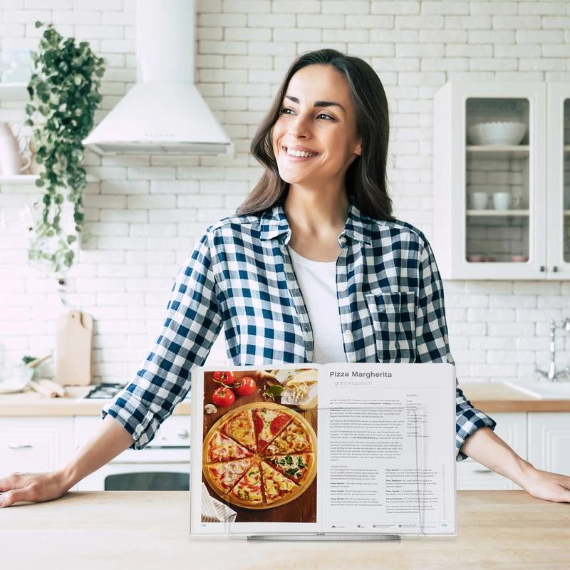 Porte-livre De Cuisine Inox 4 Porte-livre De Cuisine Inox – Image 2