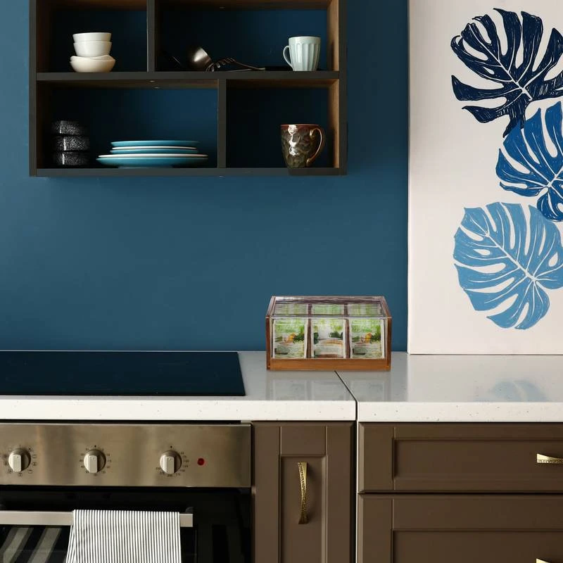 Boîte à Thé Bois Acacia 5 Boîte à Thé Bois Acacia – Image 3