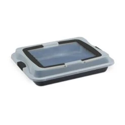 Plat Four Avec Couvercle 3 En 1 -Cuisine Ustensiles Magasin c9b751a4c75d416db81aeeff901052b8