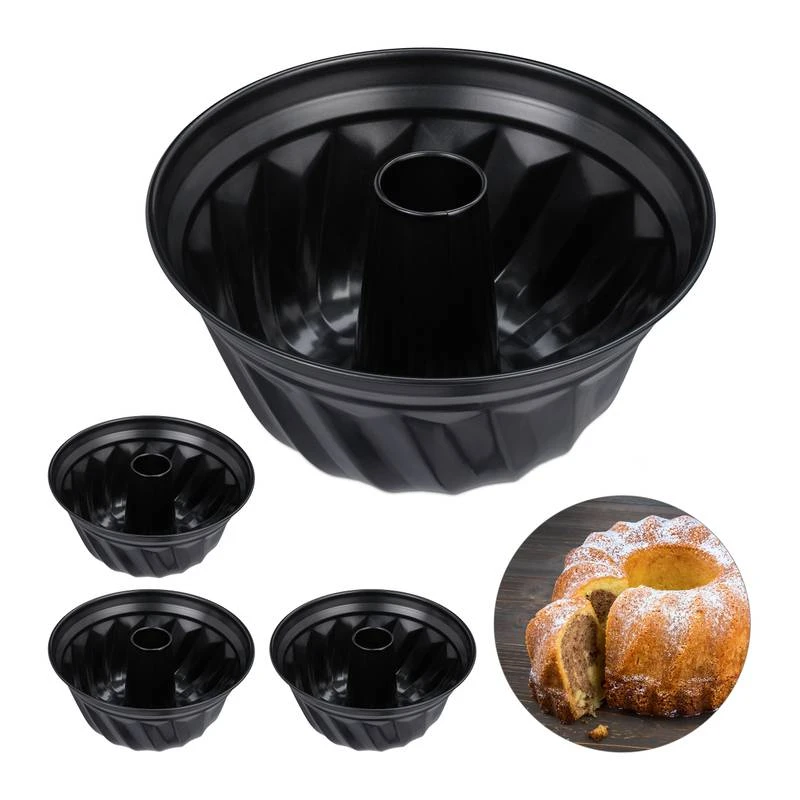 Lot De 4 Moules à Gâteaux Kouglof 25 Cm 3 Lot De 4 Moules à Gâteaux Kouglof 25 Cm