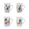 Coffret De 4 Mugs Flora 1 Coffret De 4 Mugs Flora -Cuisine Ustensiles Magasin cb0b3024a8cc4638937414c922eff978