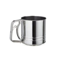 2x Tamis Pour Farine Manuels Acier Inox -Cuisine Ustensiles Magasin d004a5ca5ba7444abd9cc17d617f8ac1