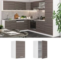 Meuble Haut R-Line 40cm Blanc Brillant -Cuisine Ustensiles Magasin d126201764a542d4b8f37ca6428dcfa8