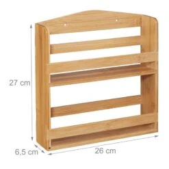 Étagère à épices Bambou 10 Pots -Cuisine Ustensiles Magasin d8b94a9731374c9fa1041f080ba7a508