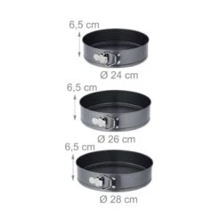 Lot De 6 Moules 3 Tailles Différentes -Cuisine Ustensiles Magasin dbdc107b6a3045deb229d0f28def6ed5