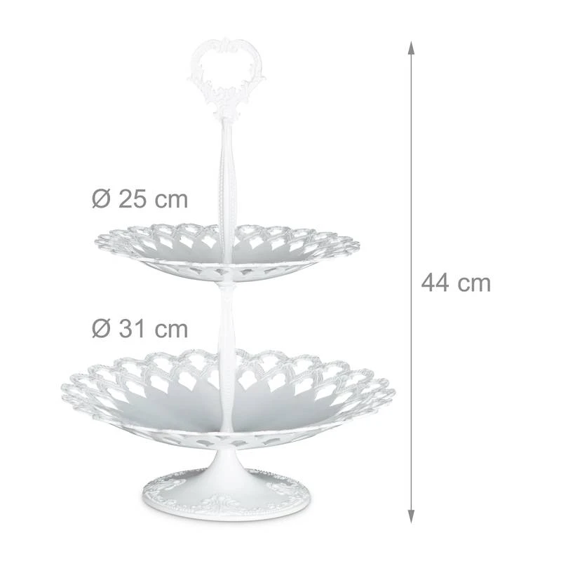 Serviteur à Gâteaux Présentoir à Fruits 6 Serviteur à Gâteaux Présentoir à Fruits – Image 4