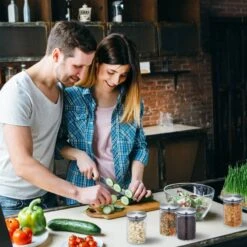 Lot De 4 Bocaux En Verre De 750 Ml 13 Lot De 4 Bocaux En Verre De 750 Ml -Cuisine Ustensiles Magasin e2c6c95fcf944ce5b78e1e180224f3f5