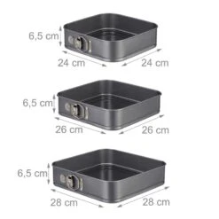 Lot Moules à Charnière Ronds Et Carrés -Cuisine Ustensiles Magasin e3181712bed045ed8a8626ed9fb7dac1
