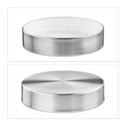 Lot 4 Bocaux De Conservation En Inox -Cuisine Ustensiles Magasin e6b3bf2ce1da4e0a997dbbbb37120422