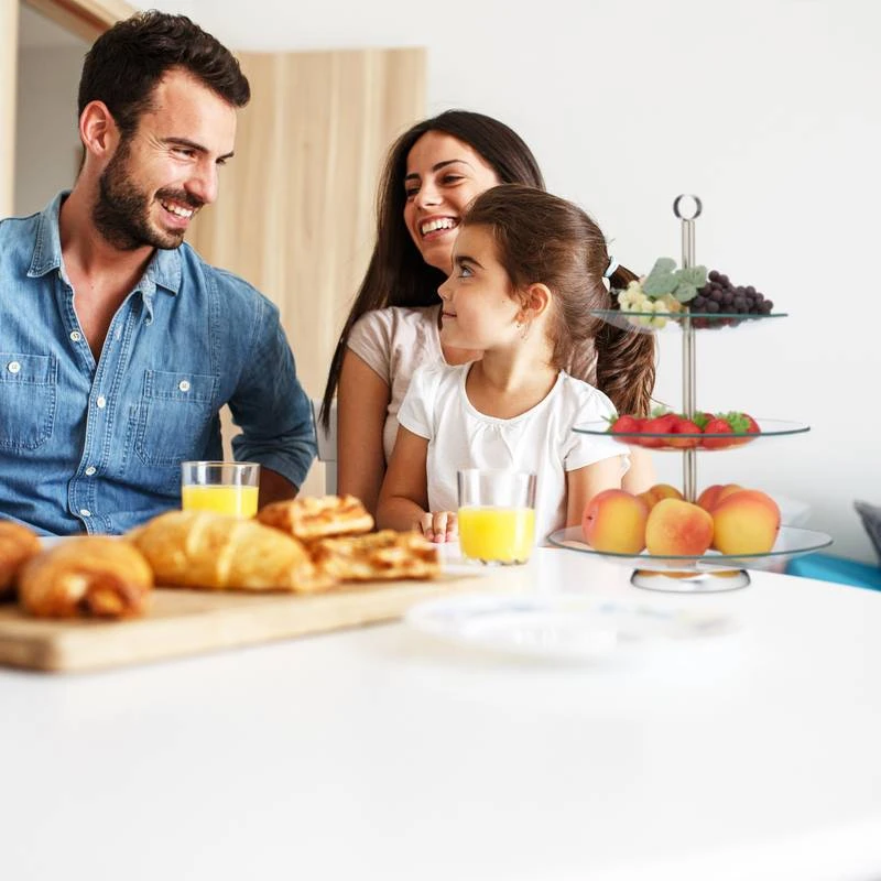 Etagère à Assiette Ronde 3 Niveaux 4 Etagère à Assiette Ronde 3 Niveaux – Image 2