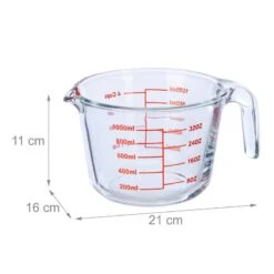 Verre Mesureur 1 Litre -Cuisine Ustensiles Magasin e99f4820e4ba47b28ecf9db9047e99ab