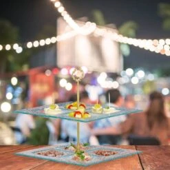 Serviteur Gâteau Carré En Verre -Cuisine Ustensiles Magasin eacac9f2c67a42ce80922da8729634cd