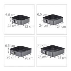 Lot De Moules à Charnières 4 Tailles -Cuisine Ustensiles Magasin eae59dcc0075459894268ebec4df8642