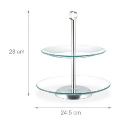 Serviteur Gâteau 2 étages -Cuisine Ustensiles Magasin ec3c503e62e5458e972cf1e77ee8eeec