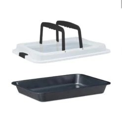 Plat Four Avec Couvercle 3 En 1 -Cuisine Ustensiles Magasin ec4b8d715bdb4fafa47327c4f41773ca