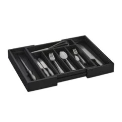 Bac à Couverts Extensible En Bambou