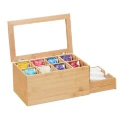 Boîte à Thé Avec Compartiments Flexibles 15 Boîte à Thé Avec Compartiments Flexibles -Cuisine Ustensiles Magasin f13653713c47486c9c95078ca5658537