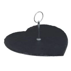 Plateau En Ardoise Forme De Cœur