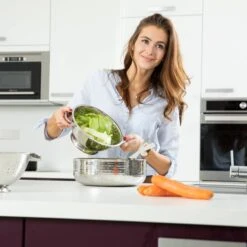 Passoire Pâtes Lot De 3 -Cuisine Ustensiles Magasin f44997244b2a498893a0dcb427346059