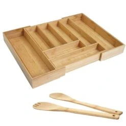 Écrin à Couvert HWC-B20 Bambou (3pcs)