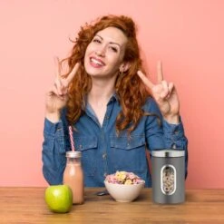 6x Bocaux En Métal Avec Fenêtre Rouge 36 6x Bocaux En Métal Avec Fenêtre Rouge -Cuisine Ustensiles Magasin f5e1d5b5b38f49c4a61338ed73bcc71a 1