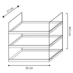 Étagère Ero à 3 Niveaux -Cuisine Ustensiles Magasin f5ee3cbfa1f44e61b6a454f3c3a6fb3e