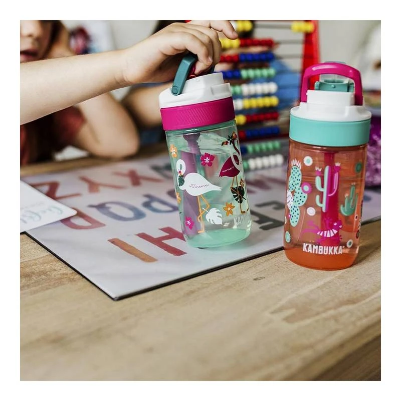 Kambukka Gourde Enfant 400ml Lagoon Cactus Gekko 7 Kambukka Gourde Enfant 400ml Lagoon Cactus Gekko – Image 5