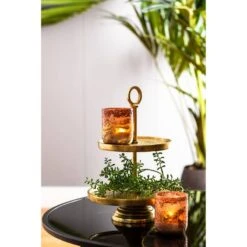 Etagère Lutek - Or -Cuisine Ustensiles Magasin ff6dde30f2c143c69efd5d24c0f99077