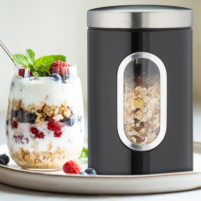 6x Bocaux En Métal Avec Fenêtre Rouge 21 6x Bocaux En Métal Avec Fenêtre Rouge – Image 19